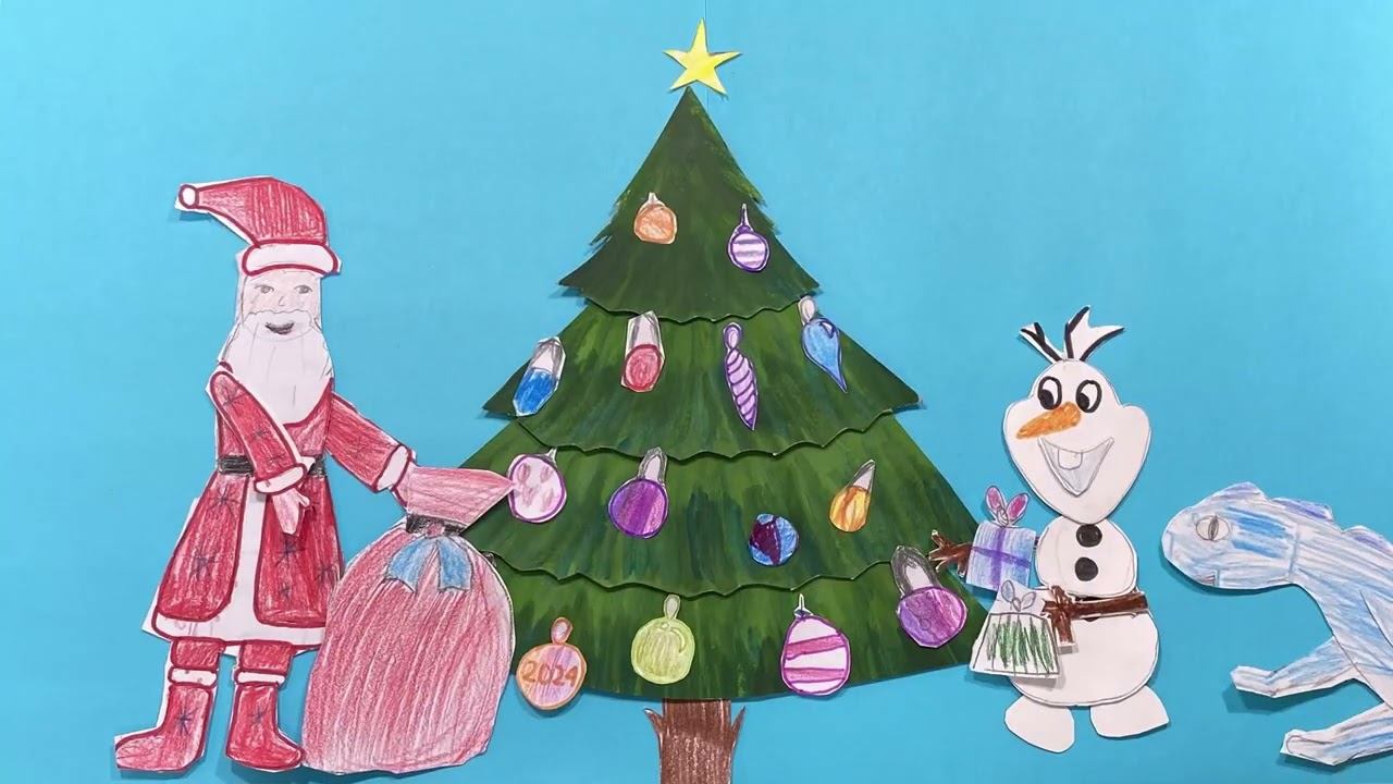 Новогодний мультфильм «Олаф ищет Новый год» / С наступившим новым годом! смотреть онлайн