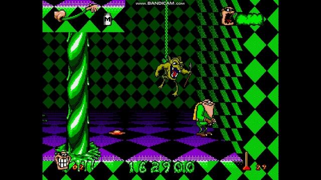 Бугермен (Boogerman) прохождение последнего  уровня игры и финального босса