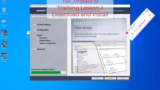 TIA.Portal.V19.Pro--Training Lesson-1--download and install смотреть онлайн