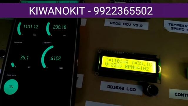 IOT Based Motor Monitoring and Control System смотреть онлайн