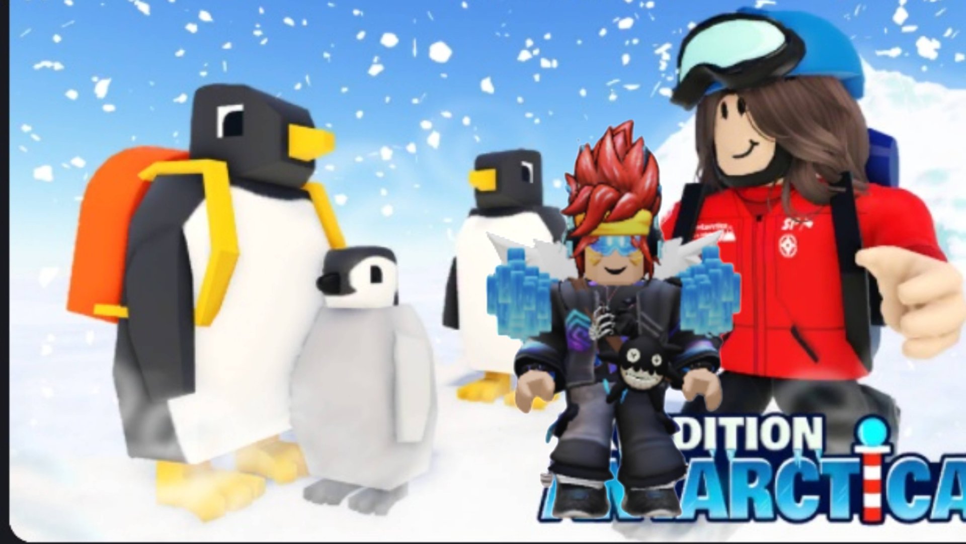 Экспедиция в Антарктиду в Roblox!