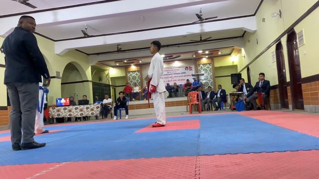 -60 KG Boys Final State Karate Championship Jhapa Vs Sunsari Arun Limbu смотреть онлайн