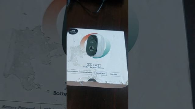 COOAU ZS-GQ1 battery ip camera unboxing and review смотреть онлайн