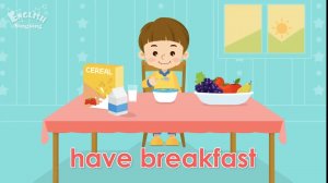 My Day - Распорядок дня на английском для детей