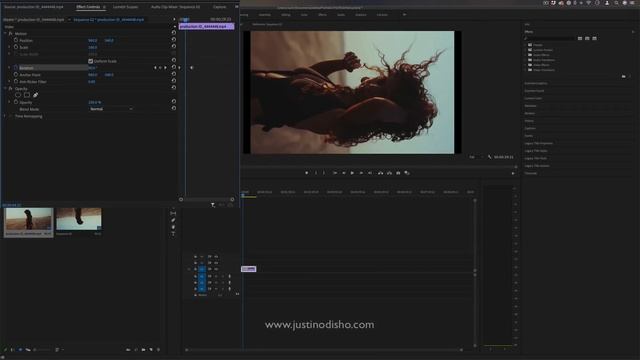 Adobe Premiere Pro CC: Fake Rotating Camera Effect (Tutorial / How To)