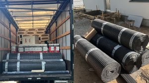 Монтаж профилированной мембраны PLANTER GEO