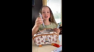 Распаковка трендового пенала капибара WB Арт. 236943227