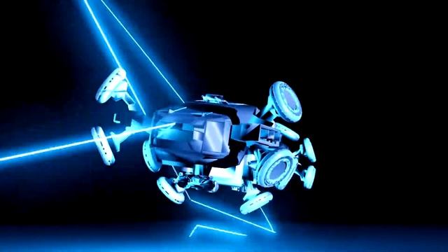 Matrix Style Hover Ship....Lift-off animation смотреть онлайн