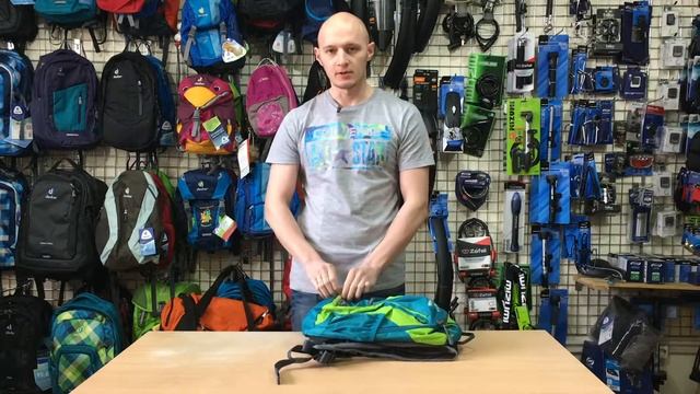 Обзор велорюкзака Deuter Race 10 смотреть онлайн