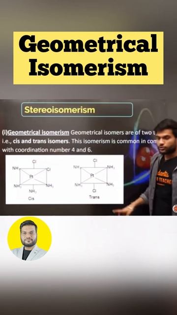 Geometrical isomerism for neet by Arvind Arora sir #a2motivation смотреть онлайн