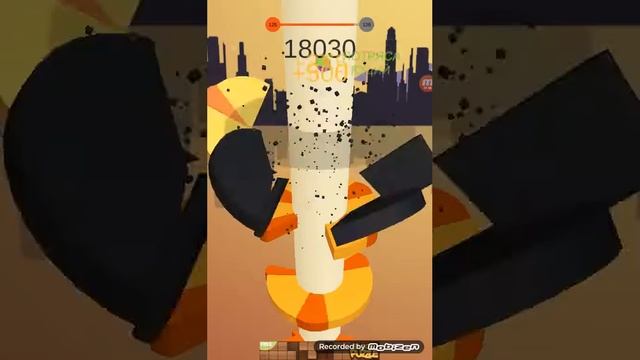 Игра Helix Jump выйграл 3 раза бодрят