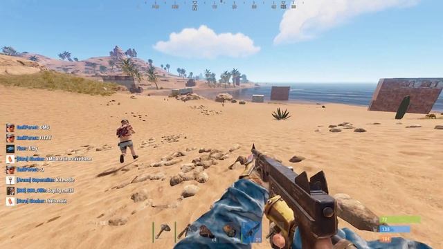 Стреляем, бегаем, обживаемся! - РАСТ - RUST #26 смотреть онлайн