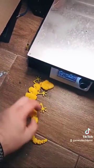 Ящерица на 3д принтере #своимируками #3дпечать #dyi 3dprint смотреть онлайн