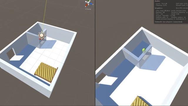 Fade In/Out walls Unity + Playmaker смотреть онлайн