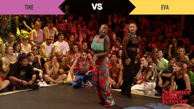 Tine Vs Eva TOP 24 Waacking Forever - Summer Dance Forever 2022
