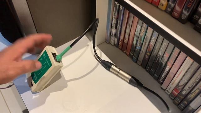 Testador de cabos Rj45 para XLR смотреть онлайн
