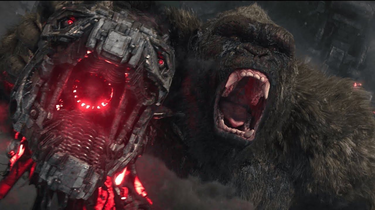 Конг против Мехагодзиллы (Годзилла против Конга 2021 4K)