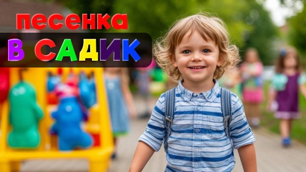 В САДИК СОБИРАЕМСЯ, СОБИРАЕМСЯ. Песенка про садик. Детская песня про садик