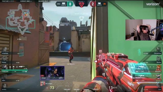 Tenz reaction on FNC Alfajer QUICK SCOPE with a Vandal смотреть онлайн