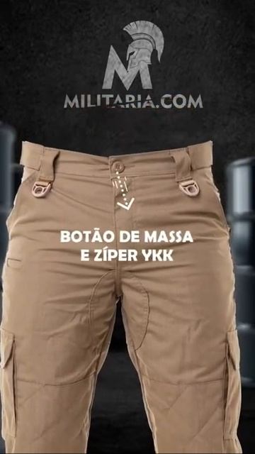 Calça Tática 7 Bolsos Cia Militar Militaria Com #shorts смотреть онлайн