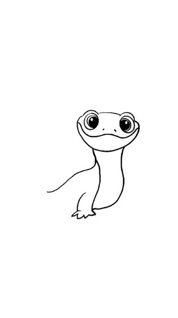 Cute Lizard 🦎#lizard смотреть онлайн