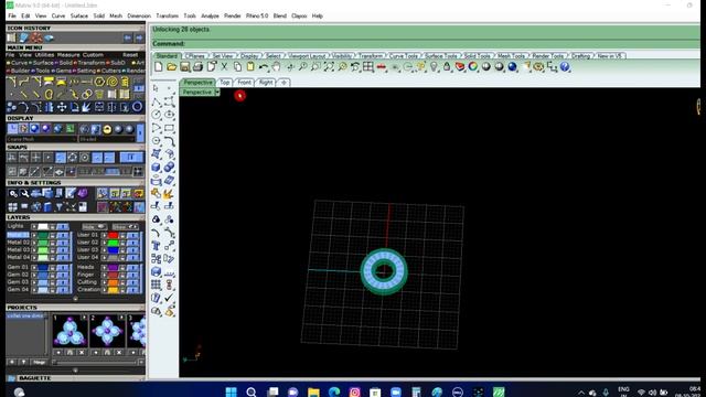 #Channel_setting_bagutte_diamonad #cad #fulltutorial #jwellery #matrix9 #rendering #rhinoceros смотреть онлайн