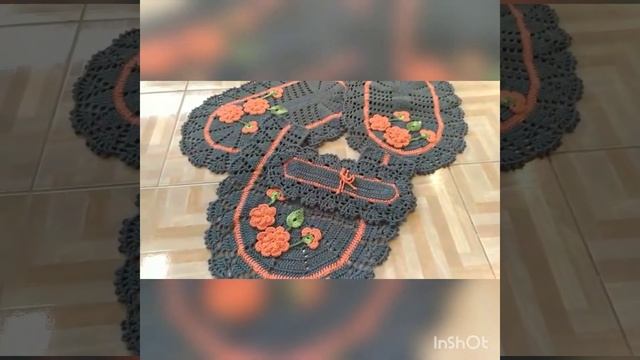 O que você acha dessa combinação de cores ❤️ CROCHET смотреть онлайн