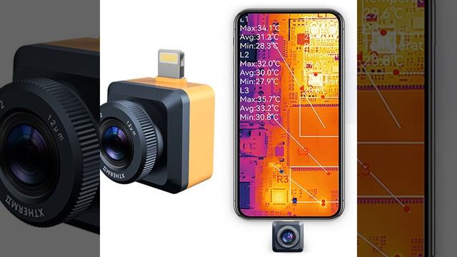 Turn Your Phone Into Thermal Vision With The Xinfrared T2S Plus Clip-On Camera смотреть онлайн