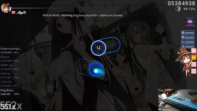 osu! EVO+ - [A]ddiction (Insane) HD смотреть онлайн