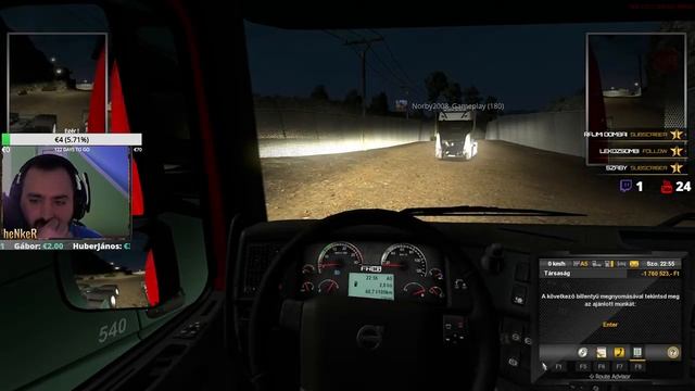Euro Truck Simulator 2 Multi +Zene смотреть онлайн