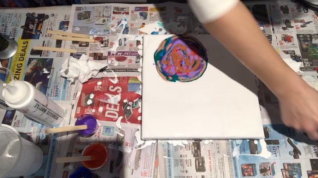 #25 - Colour Explosion (Dutch Pour) смотреть онлайн