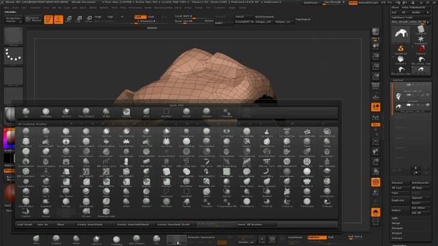 ZBrush Tutorial: Hard-Surface Modelling смотреть онлайн