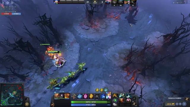 DOTA 2 INVOKER RAMPAGE COMBO!! смотреть онлайн
