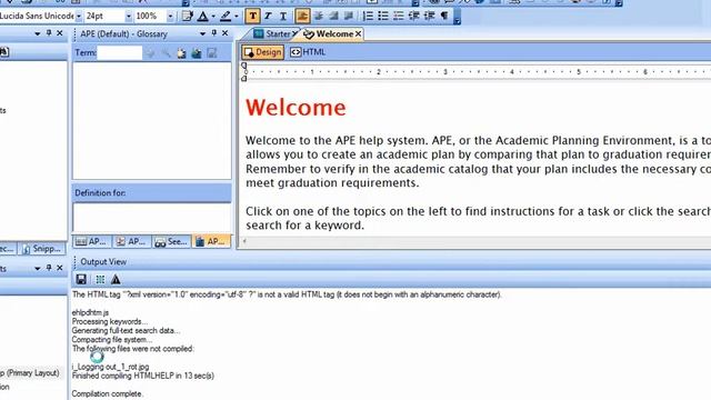 Generating a CHM File смотреть онлайн