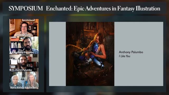 Fantasy Symposium: Panel 1 - Julie Bell, Boris Vallejo, Anthony Palumbo, and David Palumbo смотреть онлайн