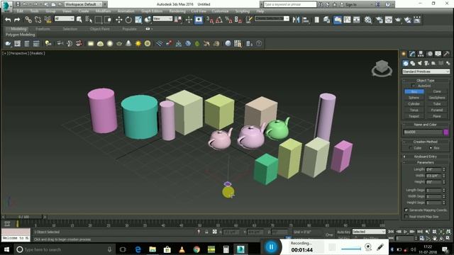 Holding and Fetching Objects in 3dsmax смотреть онлайн