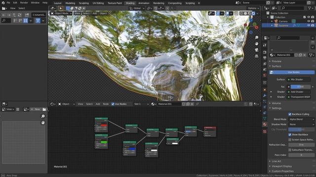 Blender Tutorial - Clear balloon material смотреть онлайн