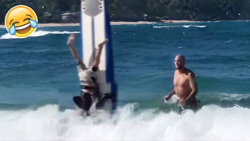 Смешные и неожиданные жизненные неудачи Попробуй не смеяться смотреть онлайн