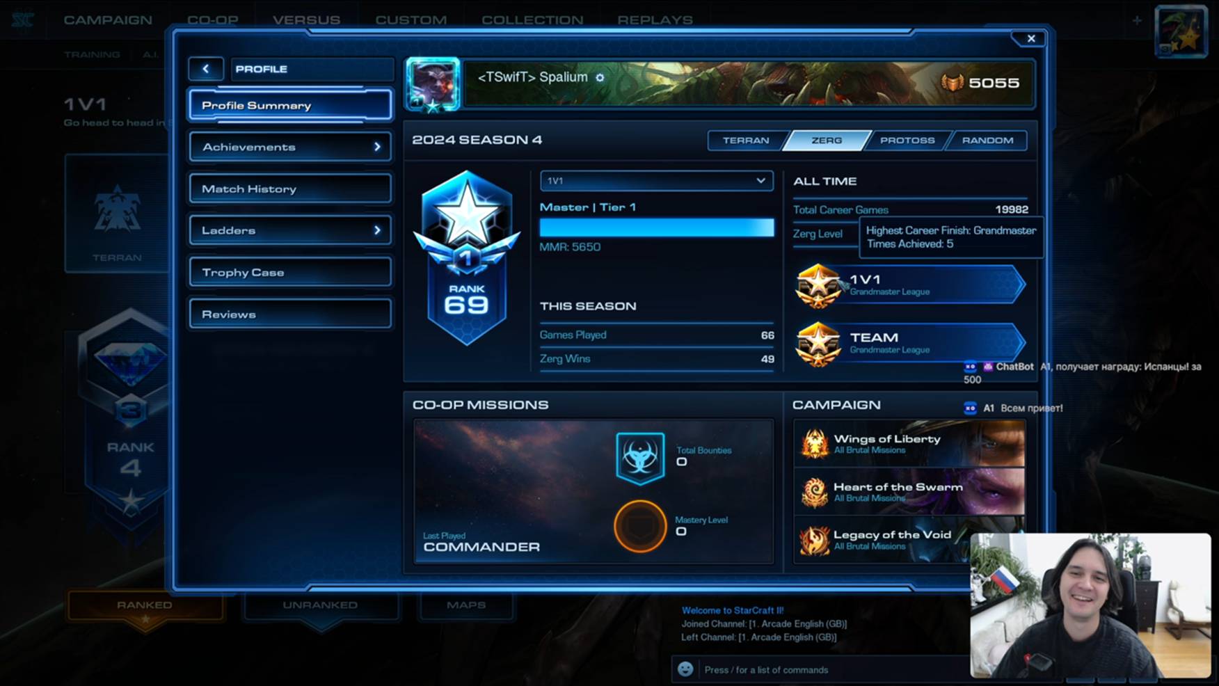 ★ 5650 MMR не сдюжил! | ZERG в StarCraft 2