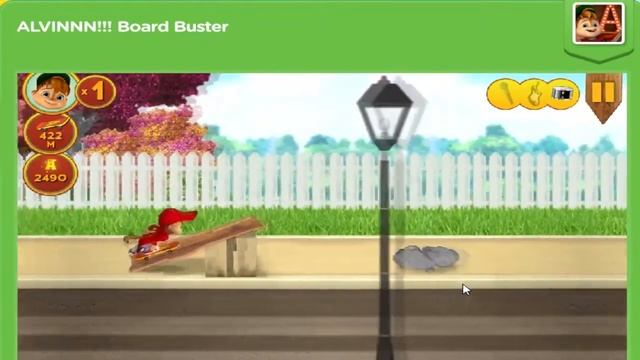 Alvin and the Chipmunks - ALVINNN!!! Board Buster - Nick Jr. Games - HD 2016 смотреть онлайн