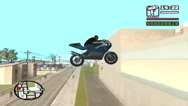 GTA San Andreas - Уникальный прыжок #61