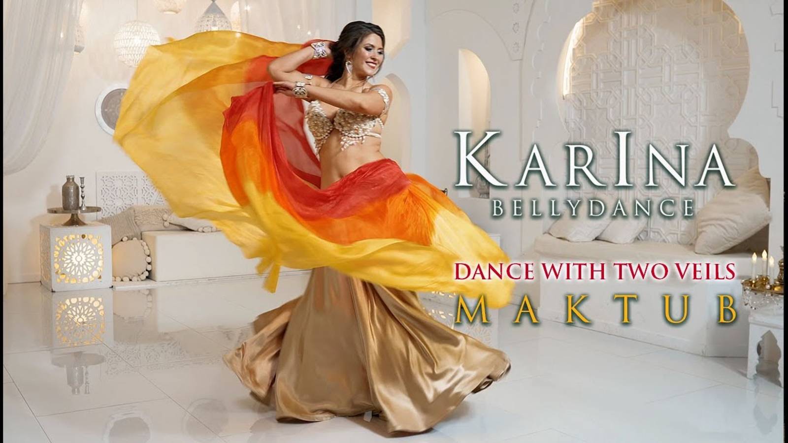 ♪♫ KARINA MELNIKOVA ♪♫ Dance with 2 veils. Maktub. 2022 смотреть онлайн