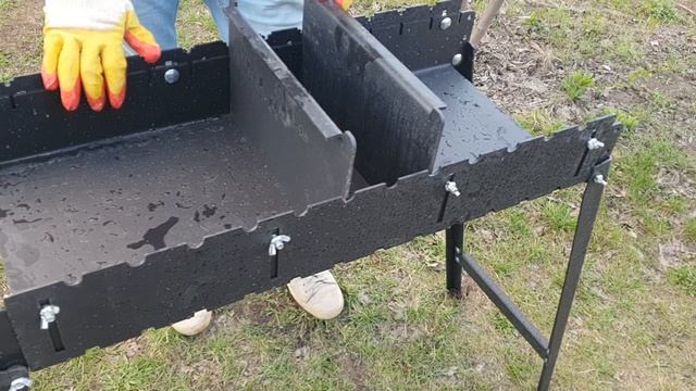 Мангал универсальный складной смотреть онлайн