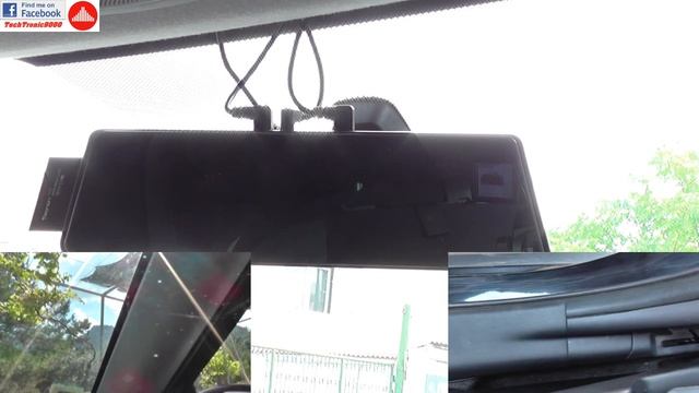 Eonon SMedia R0011 Streaming Media Mirror With Dual Lens GPS DVR
