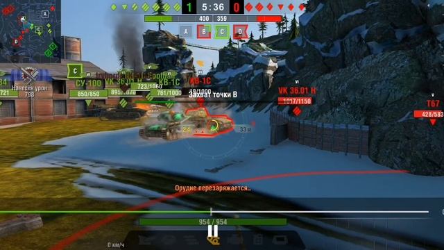 World Of Tanks Blitz- Type 64  ловкач