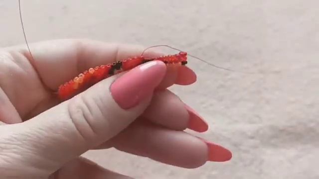 Красный Лебедь 🦢. Кирпичное плетение. Часть 1. Светлана Литвинова смотреть онлайн