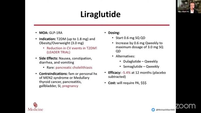 Pharmacotherapy For Obesity: An Update with Dr. Michael Albert смотреть онлайн