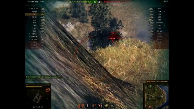 WOT. Тяжелый танк - 110. (Китай) смотреть онлайн