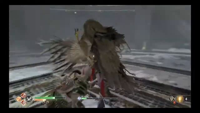 God of War Alfheim Valkyrie Fight смотреть онлайн