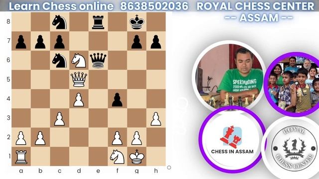 Chess Idea Absolute pin - Chess Class Assam - Chess Homework смотреть онлайн